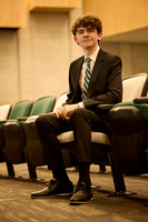 Thomas senior photos at Pentucket High School Theatre slight smoothing filter