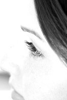 eyelash bw
