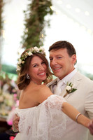 The Estate at Moraine Farm wedding toasts cake dances
