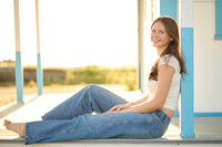Laurel beach senior photos 2025