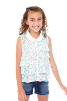 Gabby and Isabella's studio modeling photos