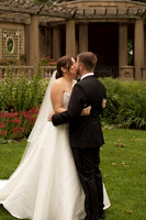 first look Crane Estate wedding