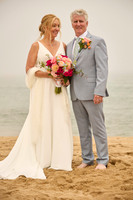 beach wedding Marise and Scott