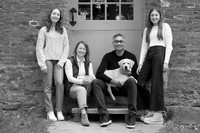 Meara's family at Spencer Peirce Little Farm