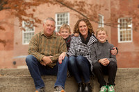 downtown Amesbury fall family photos Amy O 23