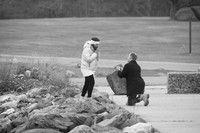 Dennis and Jill surprise proposal at Great Island Common, Portsmouth, NH
