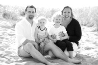 Stephanie and Slade's beach family photos