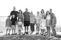 beach family photos for Elizabeth and Margaret not retouched