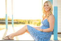 Ava K beach senior photos