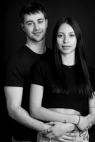 Max and Tina studio modeling photos