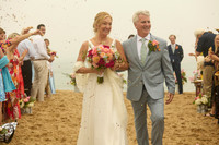 beach wedding ceremony