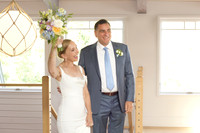 The View at Pepperrell Cove wedding intros toasts