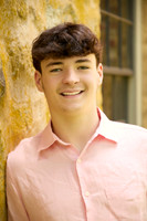 DJ senior photos at Spencer Pierce Little Farm 2024