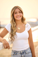 Maria B beach senior photos Plum Island sunset shoot
