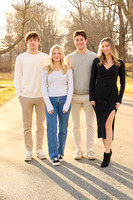 The Ehrgott's fall family photos at Spencer Peirce Little Farm