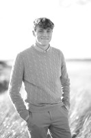beach senior photos Ethan D not retouched