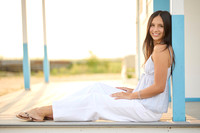 Molly B beach senior photos 2025