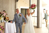 beach wedding intros toasts first dance