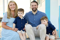 beach family and maternity photos Mimi and John 2025