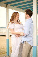 Amanda Plum Island beach baby belly photos