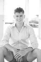 beach senior photos Jonathan G
