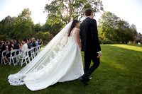 Estate at Moraine Farm wedding ceremony