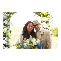 Kayla and Mark wedding album design first 17 pages
